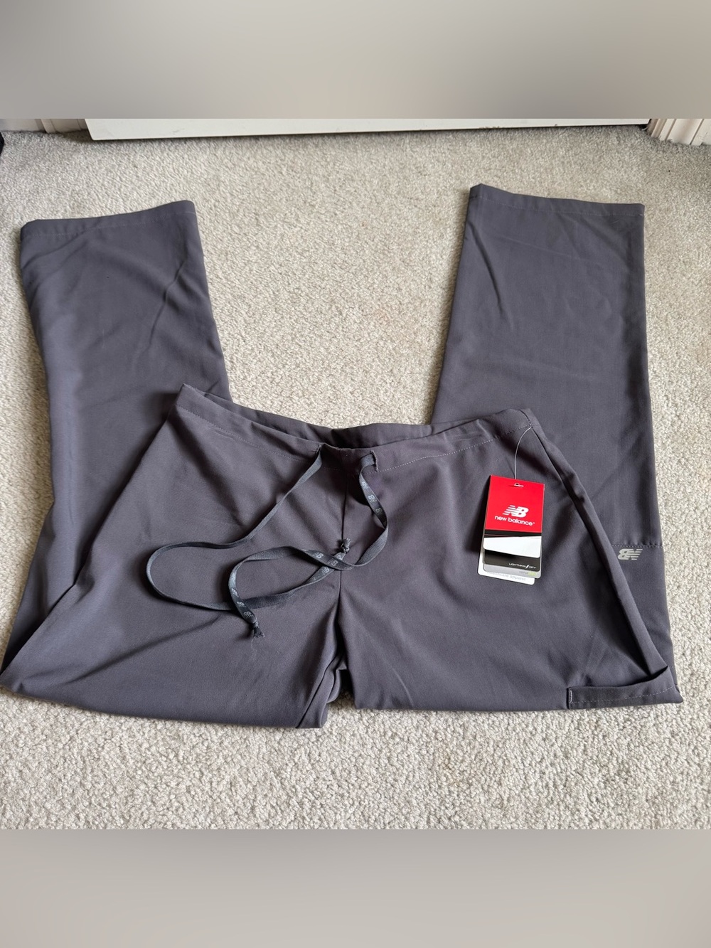 NWT New Balance Tonic Gray Scrub Pants Style 220 Modern Fit Unisex Medical